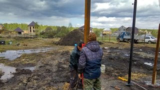 Заказать монтаж винтовых свай в Дальнереченск - цена под ключ с доставкой от 1838 шт